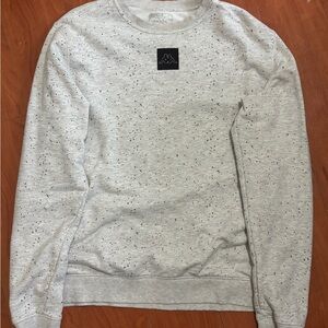 Kappa Men's Light Gray Speckled Crewneck Sweater